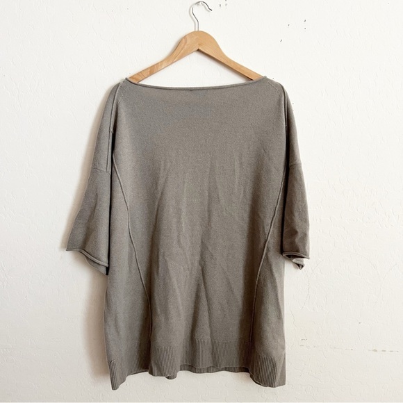 Lafayette 148 New York 100% Cashmere Pullover Sweater Boxy Oversized - Picture 4 of 7